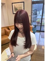 サロンドモリ&nbsp;＊ピンクブラウン＋レイヤーカット＊