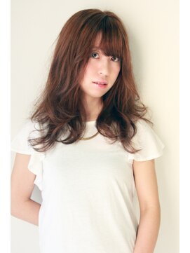 ラクレ(la clef) 重めバングの大人セミロング