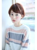 グラデーションベリーショートボブ