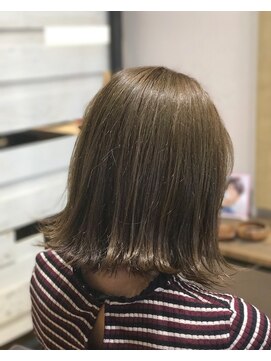 ノア 大宮店(Noa) グレージュ/ショートボブ/ショートヘア/カット+カラー