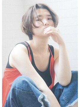 ディッセンバー 渋谷(December) 『December』フワッとワンカールパーマでフワッと小顔ショート