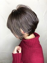 イチゴイチ(151e)&nbsp;【151e　戸塚】*丸みショートボブ+シアーグレージュ*