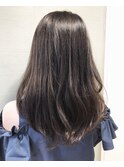 かんしゃ【Ｍａｒｉｋｏ】重ためライン×うる艶ロングアッシュ