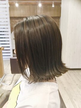 ヘアーレック(Hair REC) 切りっぱなしボブ