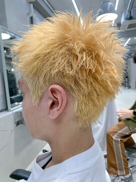 テトヘアー(teto hair) 菅田将暉風、スダラー、ブリーチ2回、メンズカット