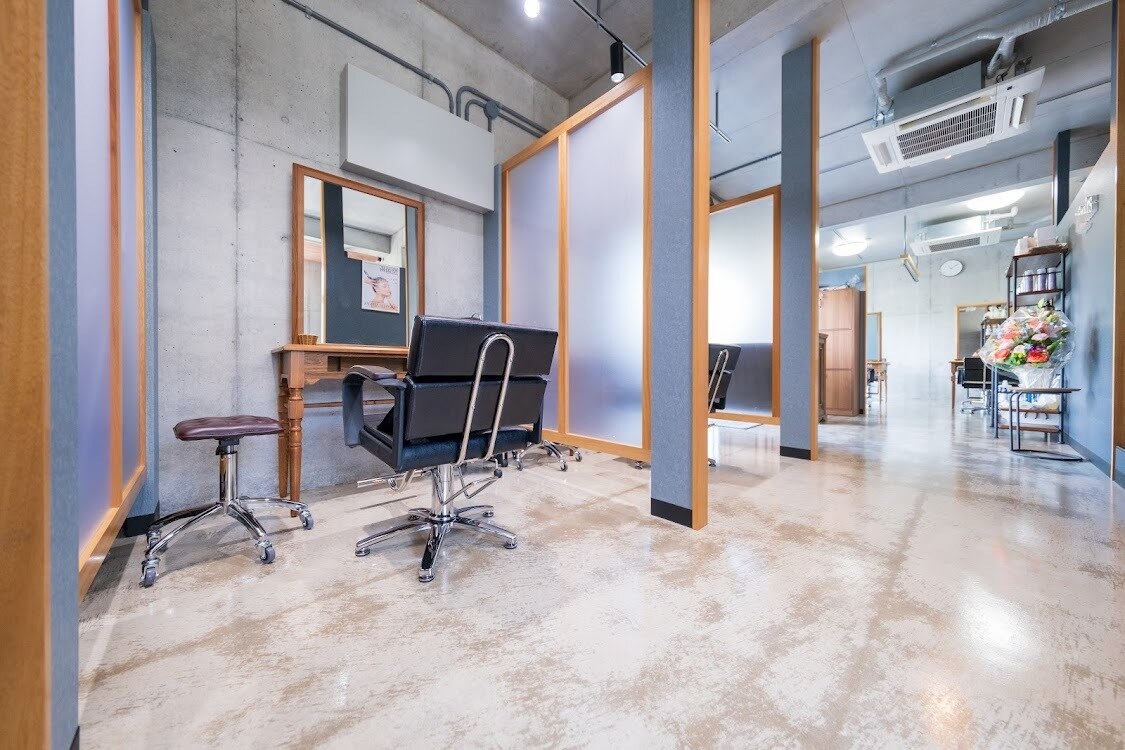 [引き取り限定]カット台　鏡　ヘアサロン　理容室　美容院 ドレッサー製作プライベートヘアサロン 町田市 ico_hair