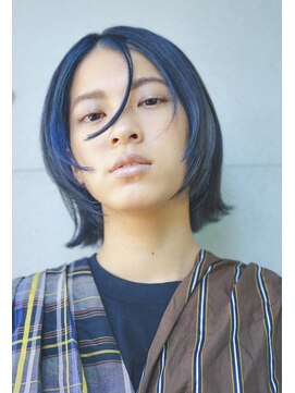 ハイジア(hygea) [hygea]透明感ブルー　レイヤーボブ[薬院/警固]