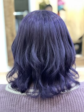 ラビス クローバー(Lovis clover) くすみブルー ミニウルフ