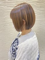 モリオ フロム ロンドン サッポロファクトリー店(morio FROM LONDON)&nbsp;【morio】札幌ショートボブ　耳掛け