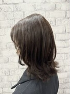 ベルポ(Bellpo) 艶髪くびれミディ×髪質改善トリートメント×オリーブグレージュ