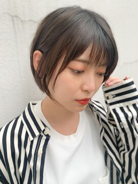ナイン(nine) 【吉祥寺/荻野元気】ボブ オイルカラー 白髪染 40代50代60代