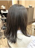 赤み消し◎アッシュグレージュ/中村郁未