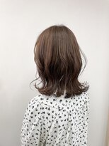 トップヘアー 玉島店(TOP HAIR)&nbsp;《TOPHAIR 玉島店/ ぱん》くびれボブ×カーキアッシュ
