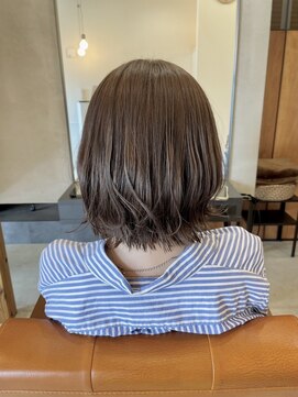 ジールサロン 学園の森店(ZEALSALON) くびれレイヤーボブ