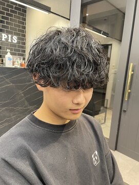メンズ ラピス 横浜店(Men’sLapis) 波巻きパーマ
