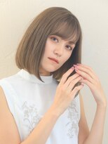 ヘアリゾート粋 トゥジュ 池袋東口店(tujuh)&nbsp;ボブ/透明感アッシュベージュ