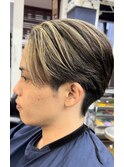 センターパートメッシュ