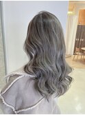 【大人可愛い20代30代40代】グレージュハイライト