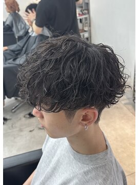 メンズフィール 東梅田店(MENS FEEL) 波巻きスパイラルパーマ30%細め