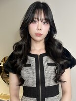 シェノン 心斎橋(CHAINON)&nbsp;レイヤーカット/髪質改善/ブルーブラック/韓国ヘア/ヨシンモリ