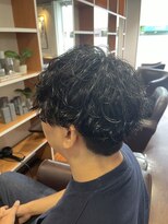 スリーク 吹田店(Sleek) 波巻きスパイラル/波巻き/スパイラル/黒髪/マッシュ