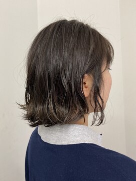ヘアースタジオ アンティ(HAiR STudio ANTY) グレージュ × レイヤーボブ