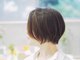 ブーケブラン(BOUQUET BLANC)の写真/フォルムカットで作るショートボブ。キレイなシルエットで、明日からのオシャレが変わります＊