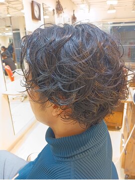 エイチ エアー ダヴ H air DAV調布北口 ミディアムシャドウパーマ