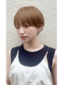 代々木/ブリーチなし/ショートボブ/酸性ストレート/新宿/韓国