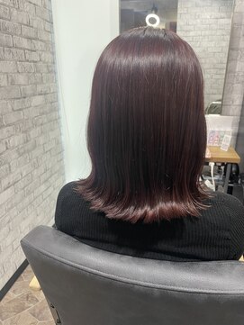 イリエ 川口(irier) 艶髪☆ピンクブラウン