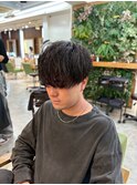 マッシュ　メンズカット　メンズカジュアル