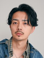 レタッチ バイ フィフス 銀座(RETOUCH by fifth) 銀座センタパートニュアンスパーマツーブロックメンズパーマ