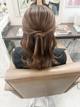 セットサロン ベル(Belle) ハーフアップ