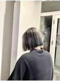 アンブレラカラー　ホワイトベージュ×ブラック