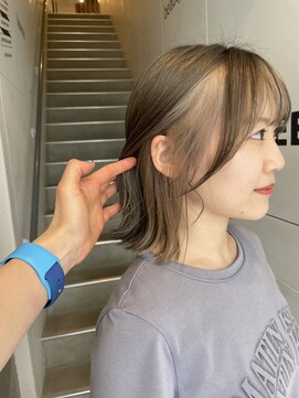 アイリー 名古屋(A/LEE) インナーベージュ/インナーカラー/ボブインナー