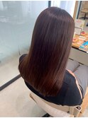 チェリーブラウン艶ロングストレート