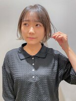 シアアルン 新小岩店(SHEER alun)&nbsp;ミニボブとホワイトグレージュ