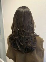 ムード(MOOD,)&nbsp;暗めカラー/グランマッシュ[レイヤーカット/髪質改善/銀座]