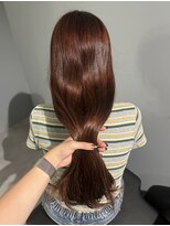 イオエ 西梅田(ioe)&nbsp;ブリーチなしカラー／髪質改善/ミルクティーベージュ/小顔へア