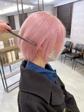 アンドソー 池袋(&so.) ハイトーンカラー/ホワイトブロンド/レイヤーカット/池袋