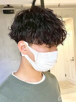 エリマ 横浜西口(elima)&nbsp;横浜西口緩めシャドウパーマ刈り上げマッシュルーズパーマ