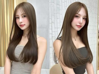 レビジュヘアー 桂店(LEVIJU HAIR)の写真/【京都/桂駅すぐ】クセやうねりを解消し、思わず触れたくなる艶感溢れる自然なストレートに♪