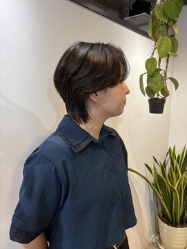 ノブレス ノアール(NOBLESSE NOIR) 中性ナチュラルセンターパート