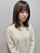 ラシアヘアー(LASIA HAIR)&nbsp;【LASIA大分/牧駅徒歩5分】切りっぱなしミディアム/ボブレイヤー