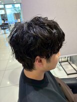 アース 南福島店(HAIR&MAKE EARTH)&nbsp;ボリューム抑えながらのメンズパーマ