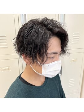 デバイス バイ フレイムス 越谷(DEVICE by Frames) ソフトツイスパ　ツイスパ　メンズパーマ