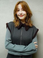 カンナ(Canna)&nbsp;ミディアムレイヤーカット/ダークアッシュ/髪質改善/TOKIO/20代