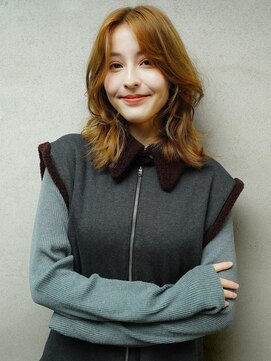 カンナ(Canna) ミディアムレイヤーカット/ダークアッシュ/髪質改善/TOKIO/20代