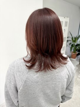 シック(CHIC) イルミナカラー/艶カラー/レイヤーカット/ミディアムレイヤー