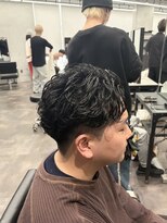 メンズサロンドットリアン(dot. lien) オールバックパーマ